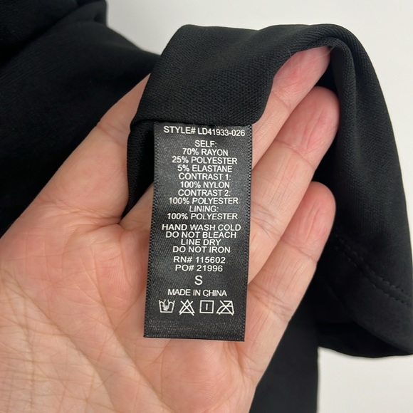 Lulu's Lush Small Black Perfect Evening Lace Skater Mini Dress - Picture 12 of 16